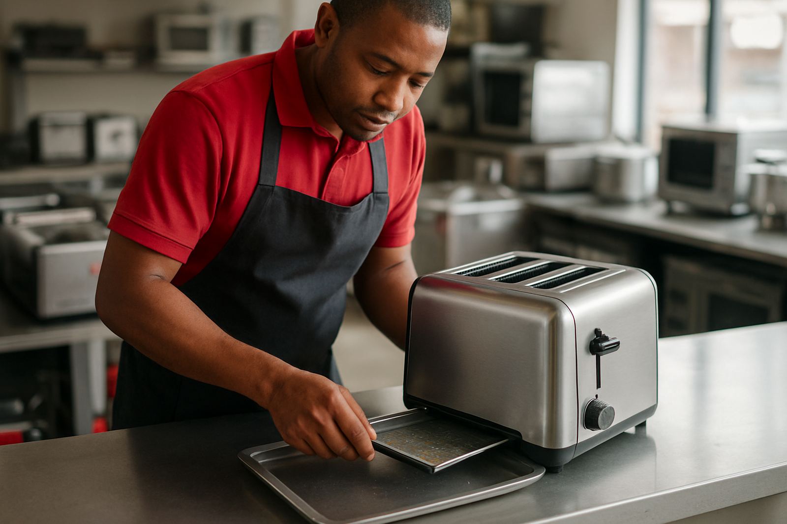 Toaster Cleaning Routine