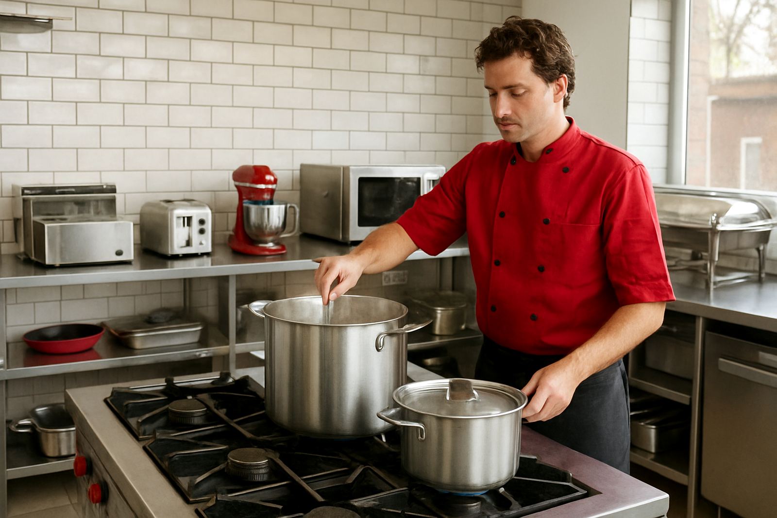 Gas Boiling Table