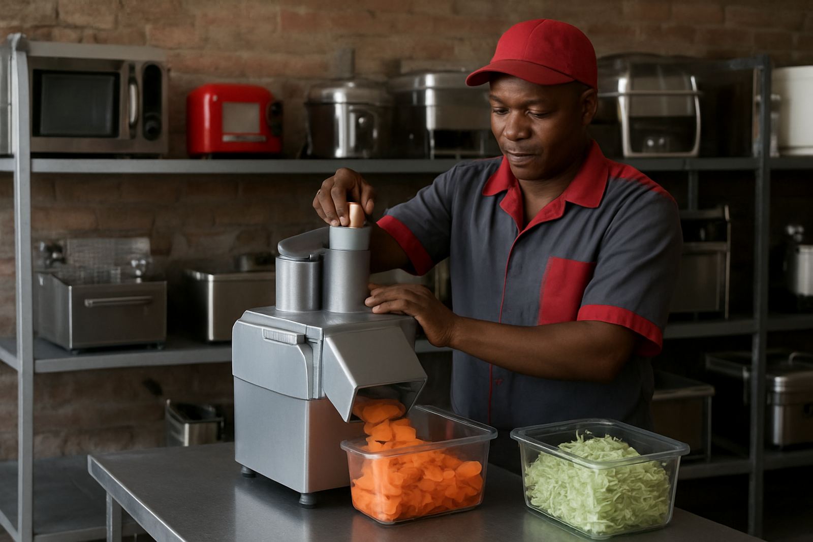 Vegetable Prep Machine